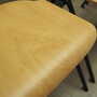 6x Vintage Stuhl Holz Metall Braun 1970er Jahre 8