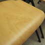 6x Vintage Chair Wood Metal Brown 1970s 8
