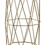 Shalimar Hexagonal Side Table Marble Gold 1