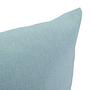 2x Milan Cushion Cover Synthetic Fibre Baby Blue 40 x 40 cm 1