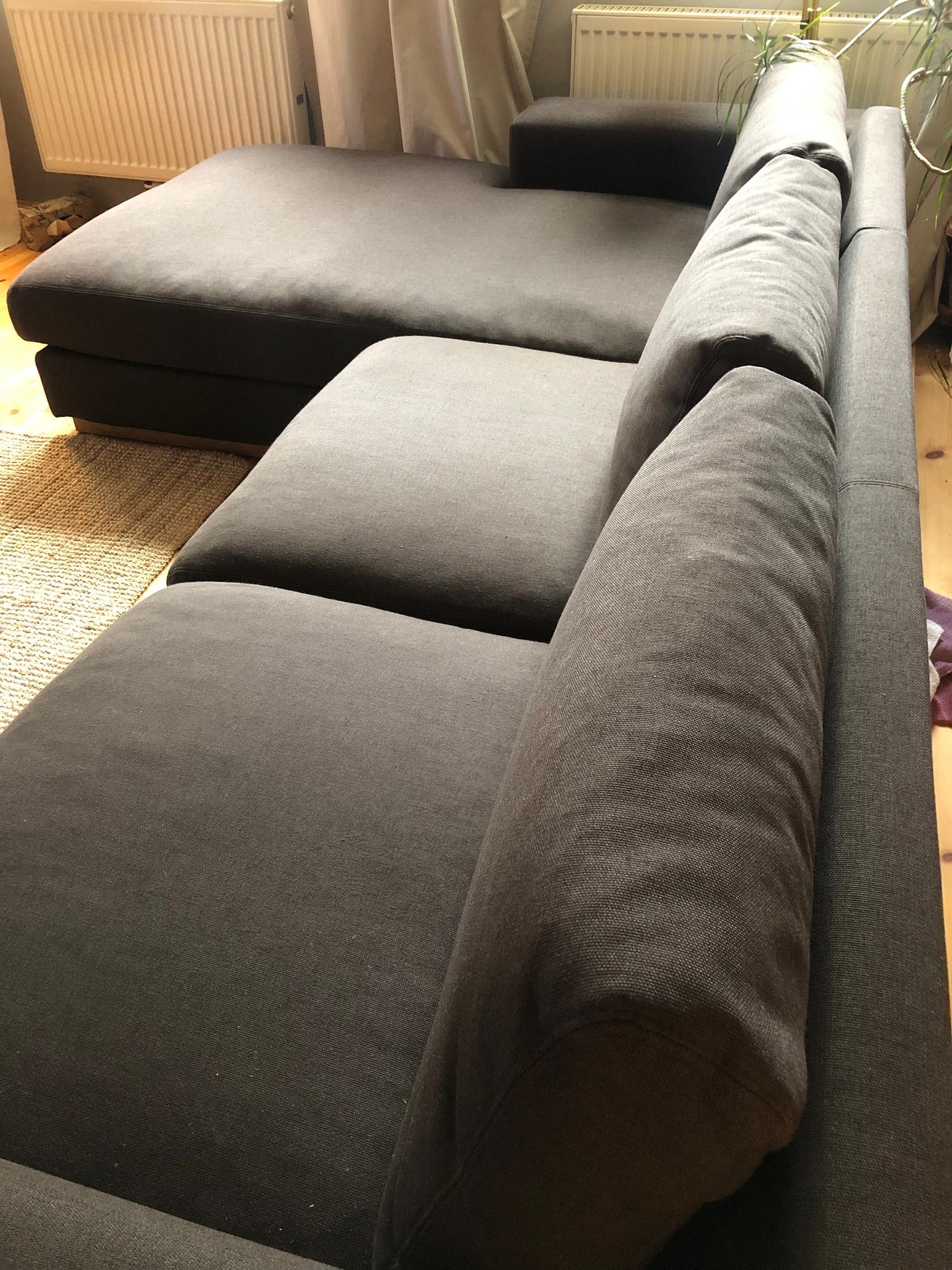 Sofa Récamiere Links Schokoladenbraun 2