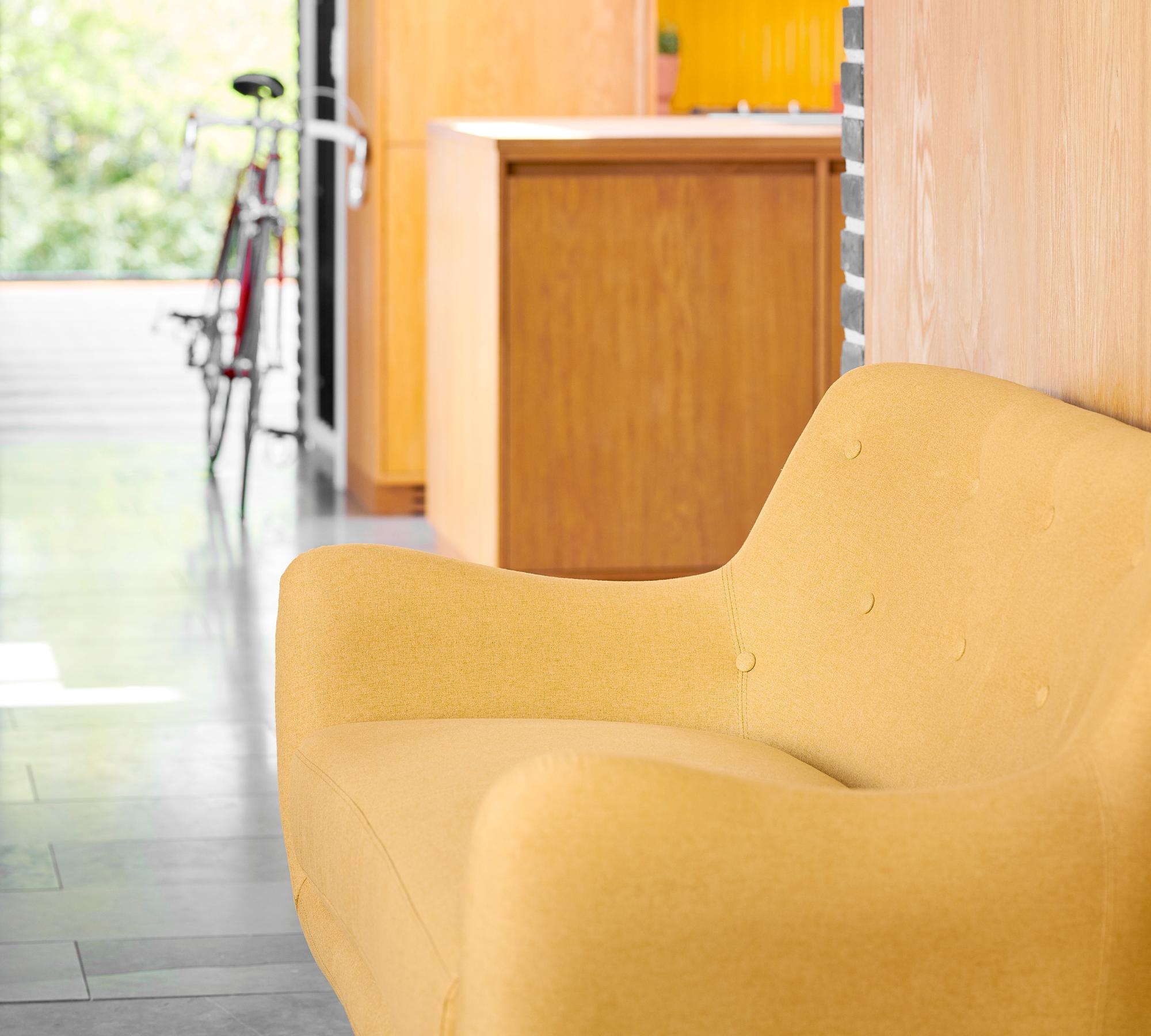 Herman Sofa 3-Sitzer Elliot Light Grey 2