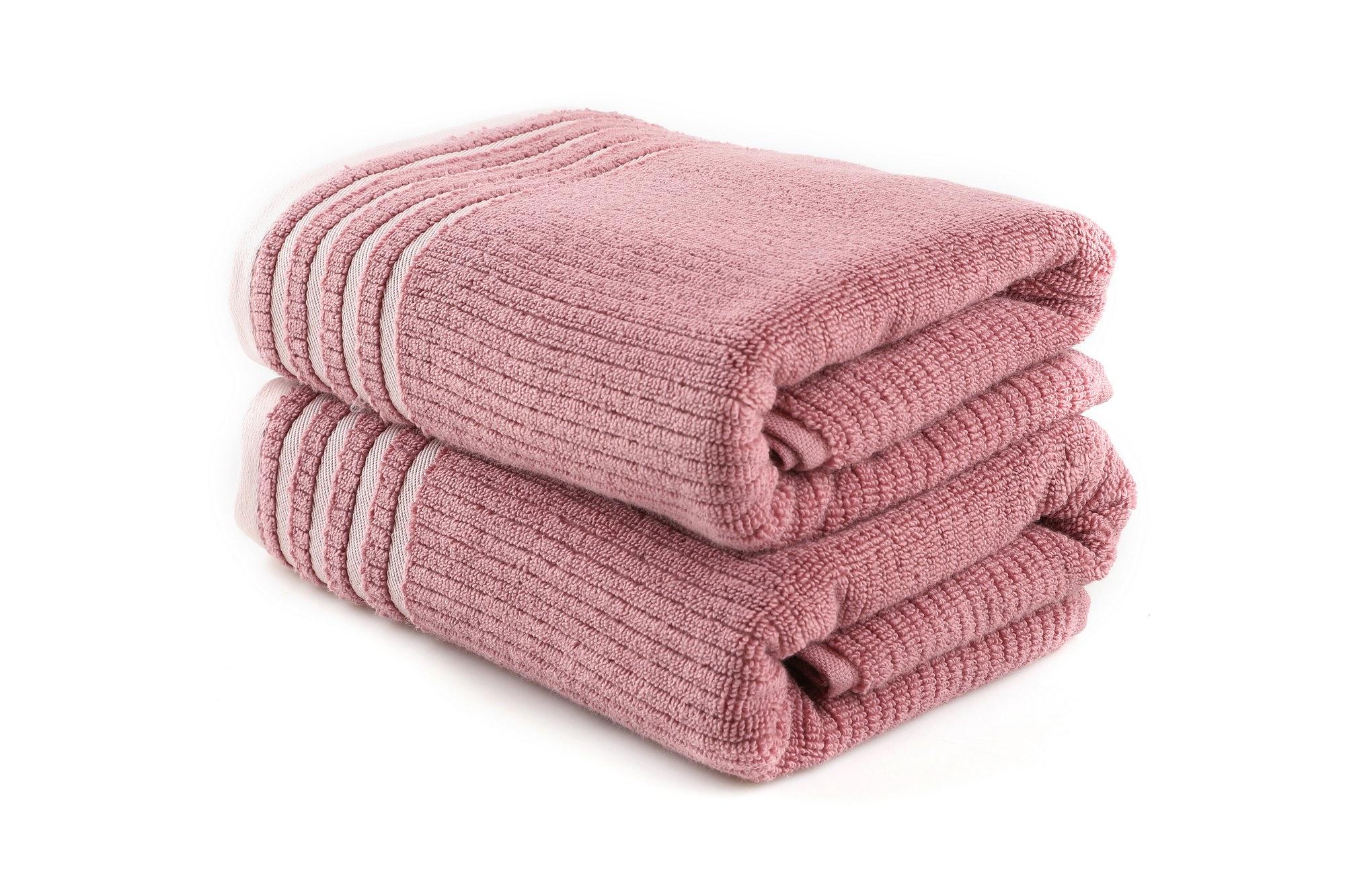 Mayra Bath Towels Cotton Rose 0
