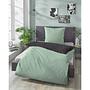 Bed linen Melange flannel Green 135x200cm Pillow 80x80cm 2
