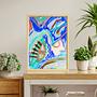 A Real Woman Art Print Multicolored 0