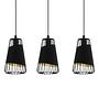 Austell II Pendant Lamp Steel 3-bulb 0