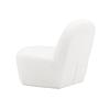 Mahla Lounge Chair White Boucle 4