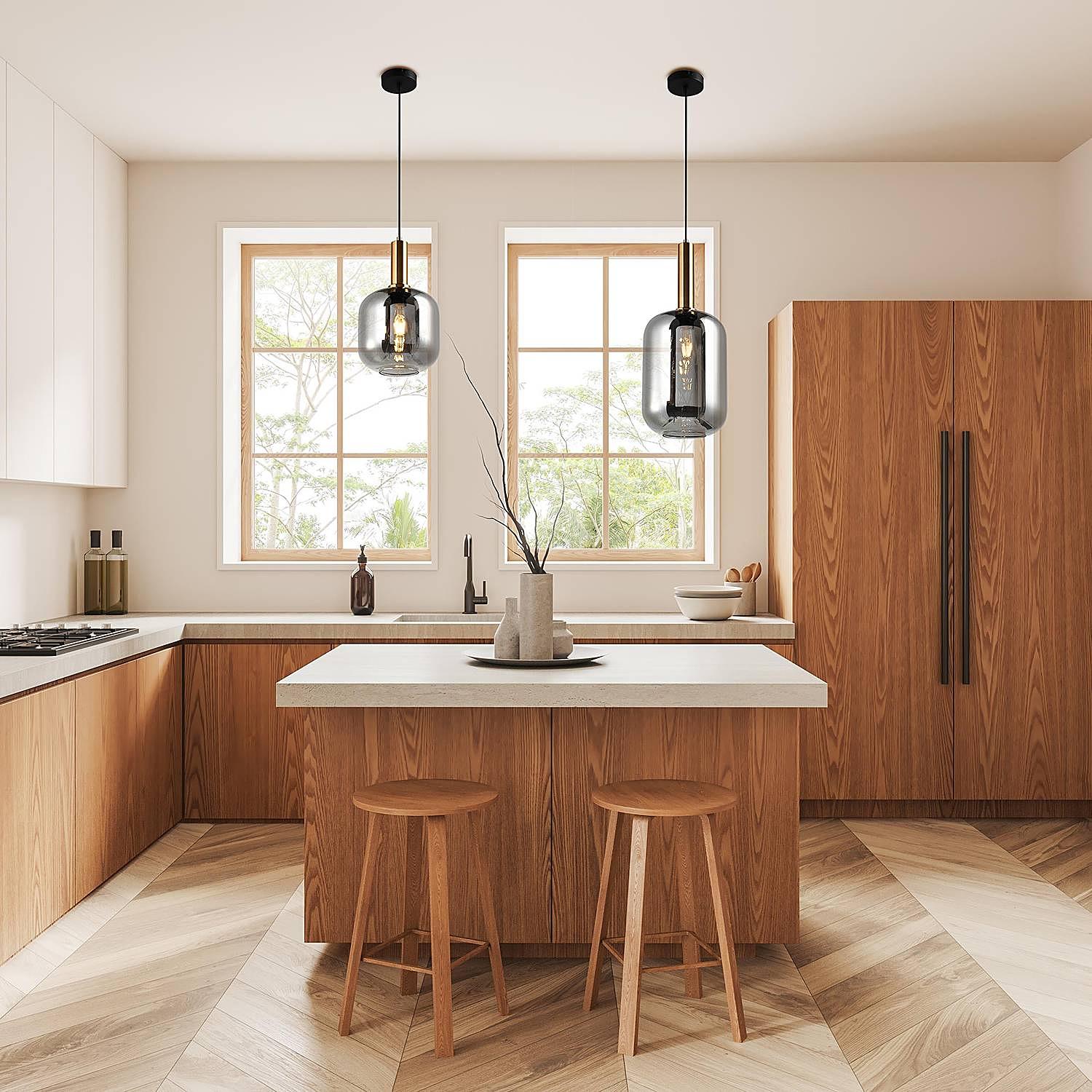 Fumo Pendant Lamp 1-light Iron Black 2