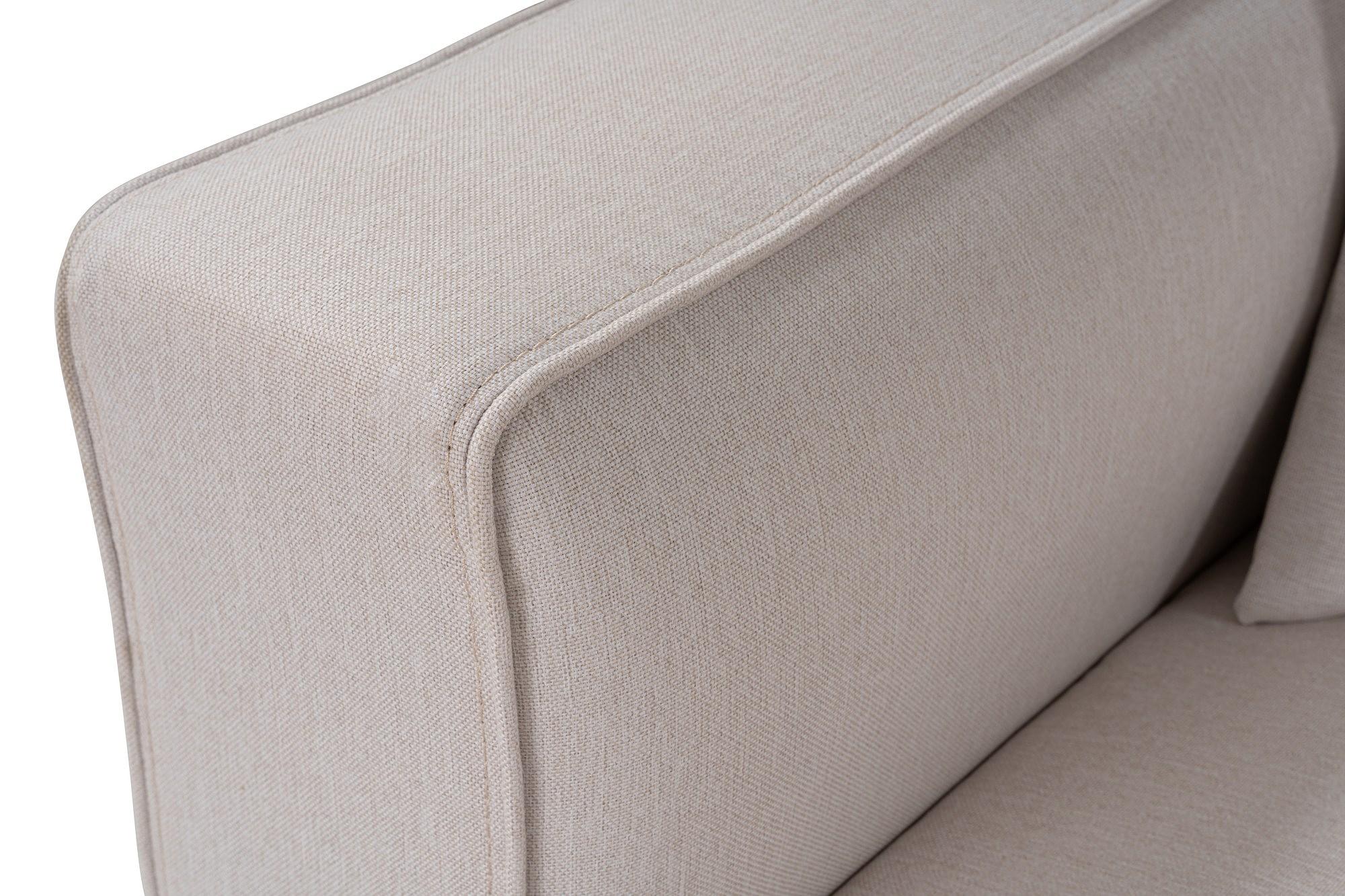 Mora Ecksofa Links Ecru 4