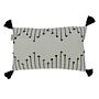 Lands & Pits Fringe Pillowcase Cotton Natural 0