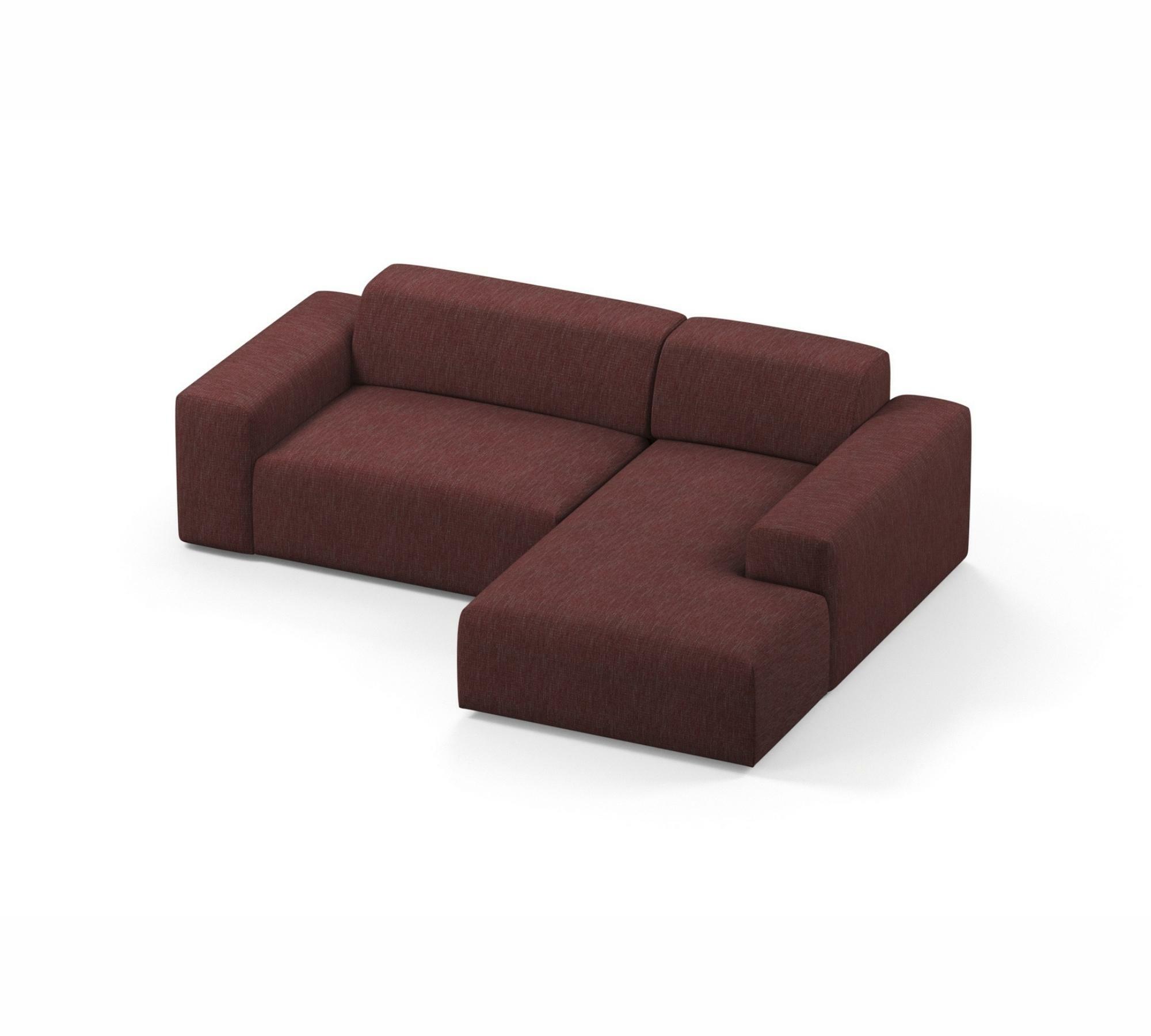 2-Sitzer Karen Récamiere Rechts Rot 4