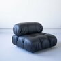 Vintage Mario Bellini Modulares Camaleonda Sofa Schwarz 3