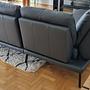 Assea Ecksofa Leder Anthrazit 8