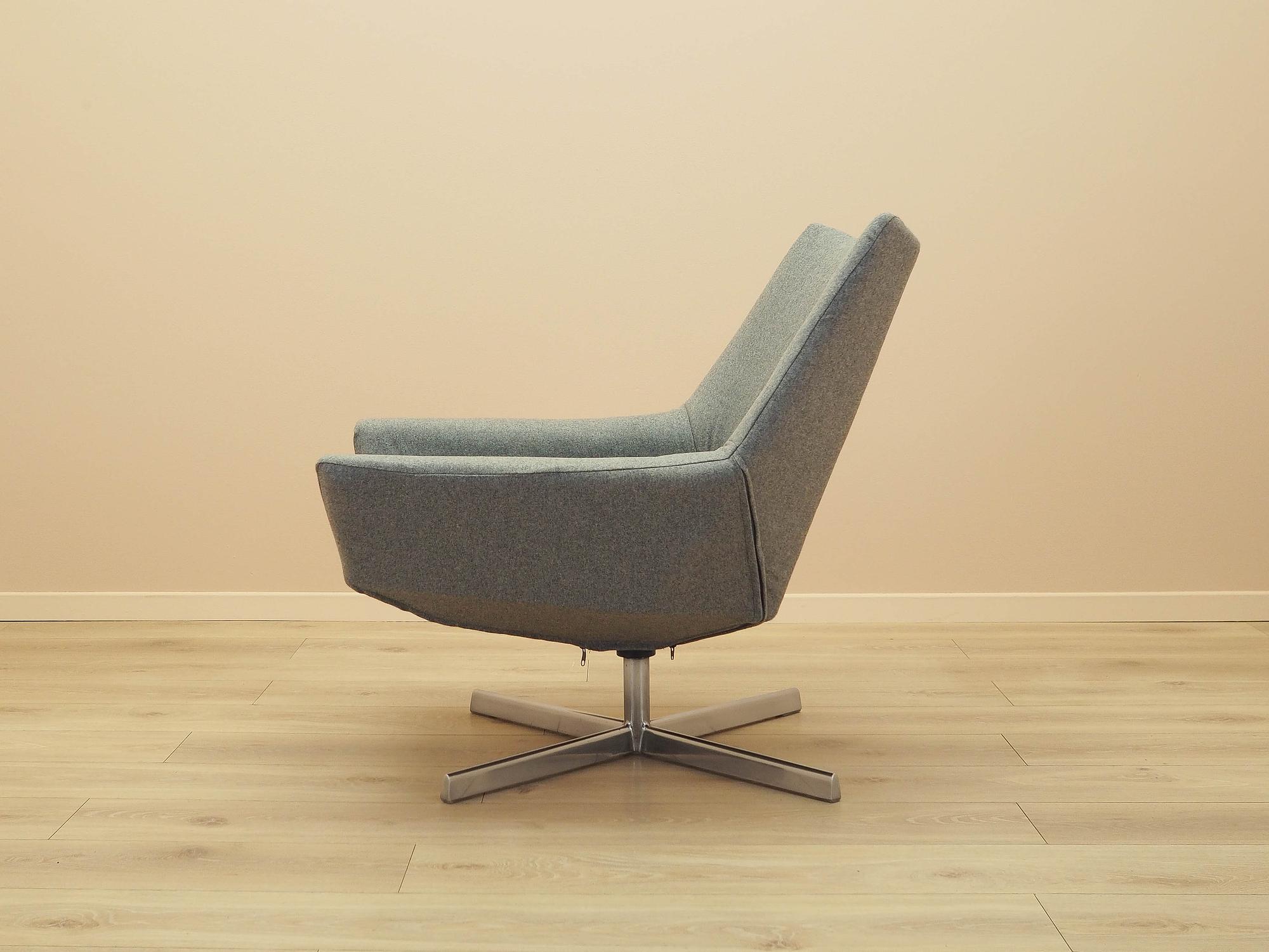 Swivel Chair Knoll 1960s Grey 3