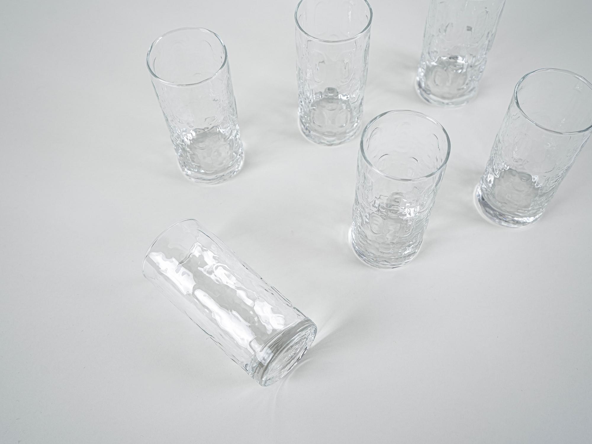 Set of six glasses 1970s 5