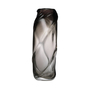 Water Swirl Vase Glas Grau 0