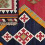 Kilim Gashgai Teppich Rot 5