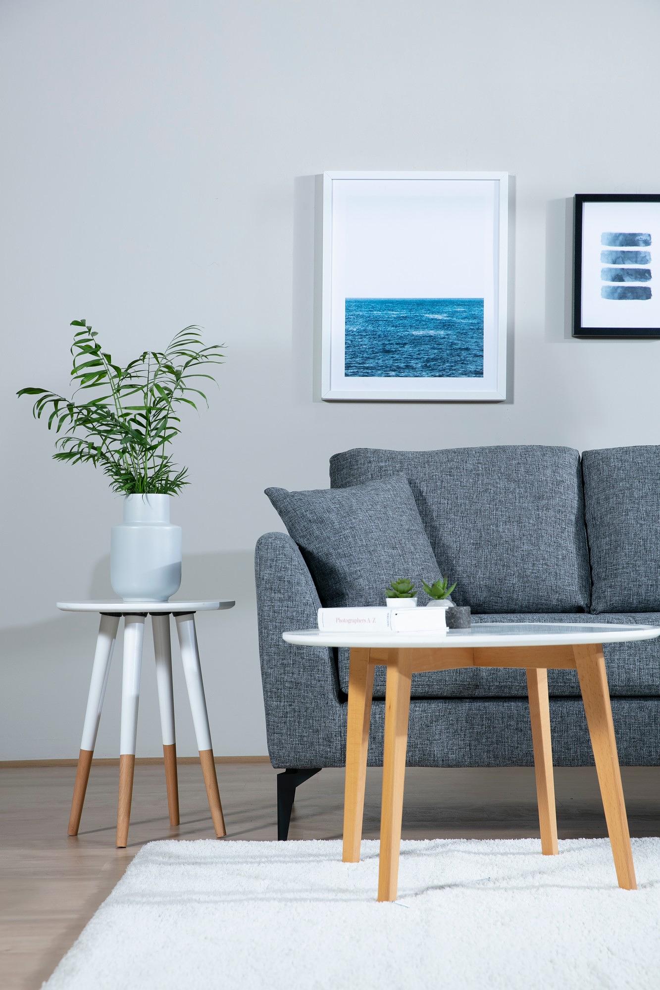 Tempo Ecksofa Rechts Grau 4