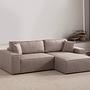 Pƒ±rlo Right Corner Sofa Brown 2