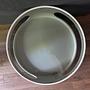 Vintage Space Age Runder Couchtisch Glas Weiß 80cm 6