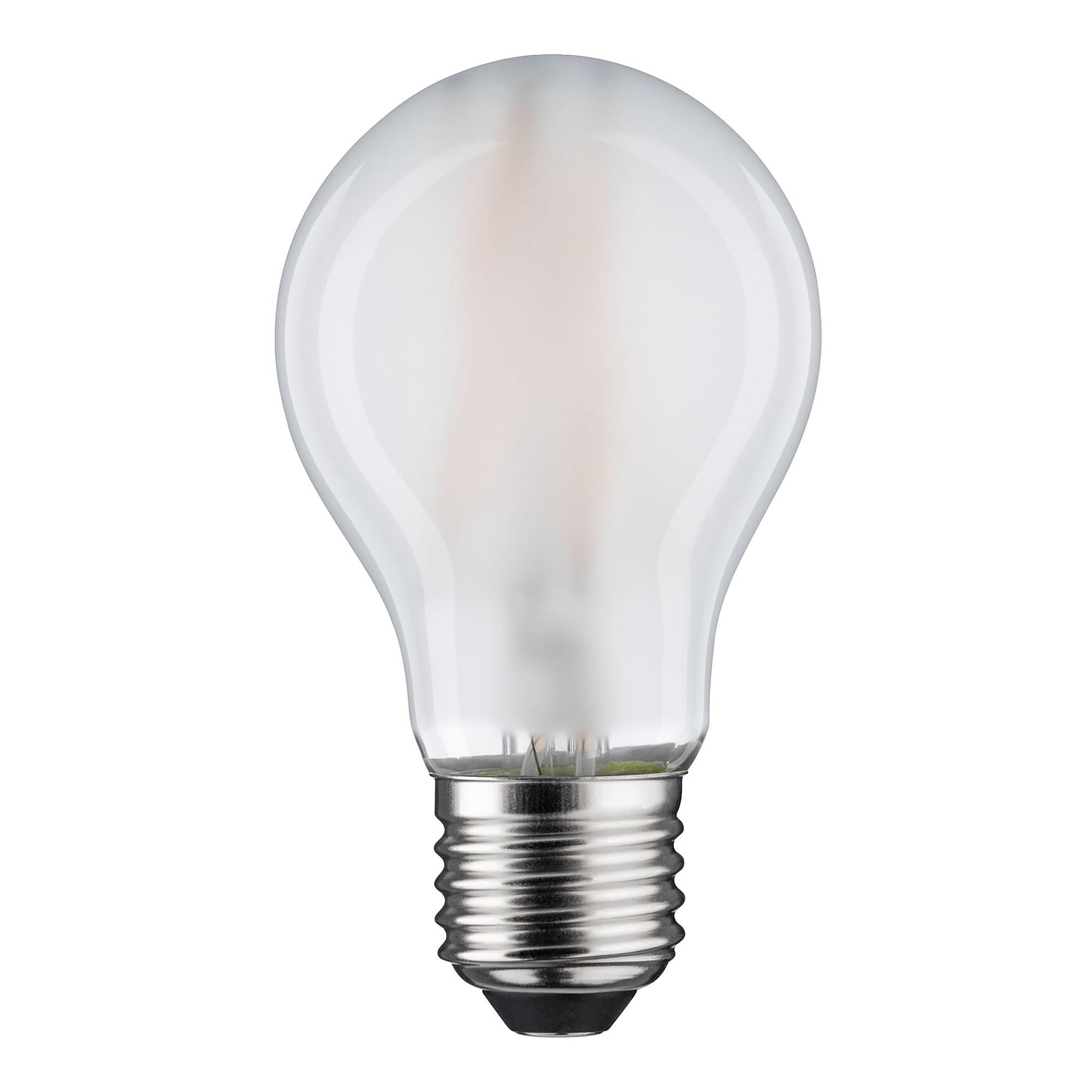 LED-Glühbirne Eco-Line 7,2W Milchglas Matt Weiß 1