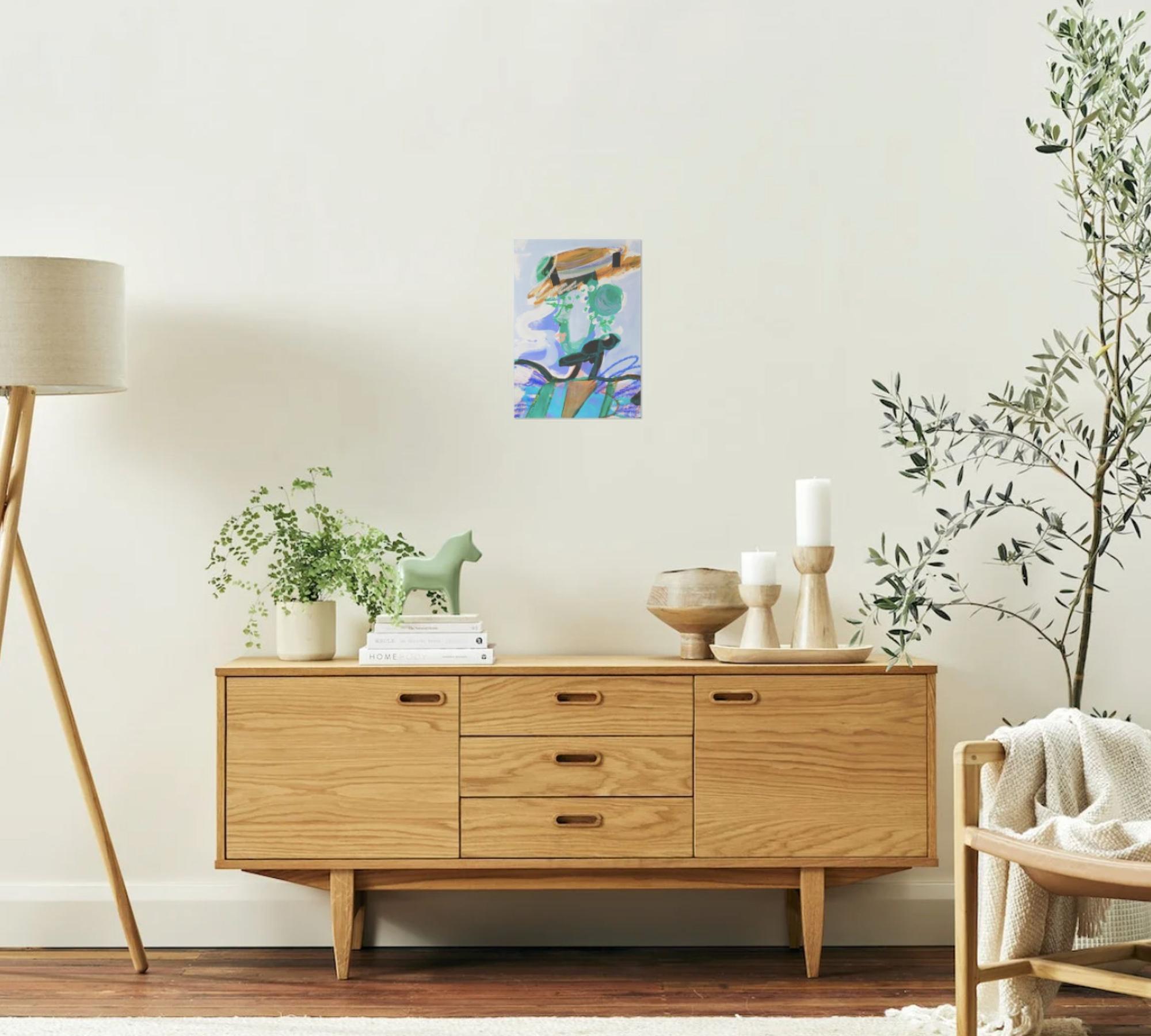 Ladie from sixsome Stampa d'arte Multicolore 4