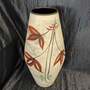 Vintage Vase Keramik Mehrfarbig  4
