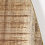 Ovale Tischplatte Mangoholz 4