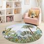 Tropical Jungle Children's Rug Multicolor ⌀150cm 1