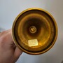 Vintage Kerzenhalter Messing Gold 4