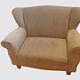 Sessel Textil Holz Gelb 4