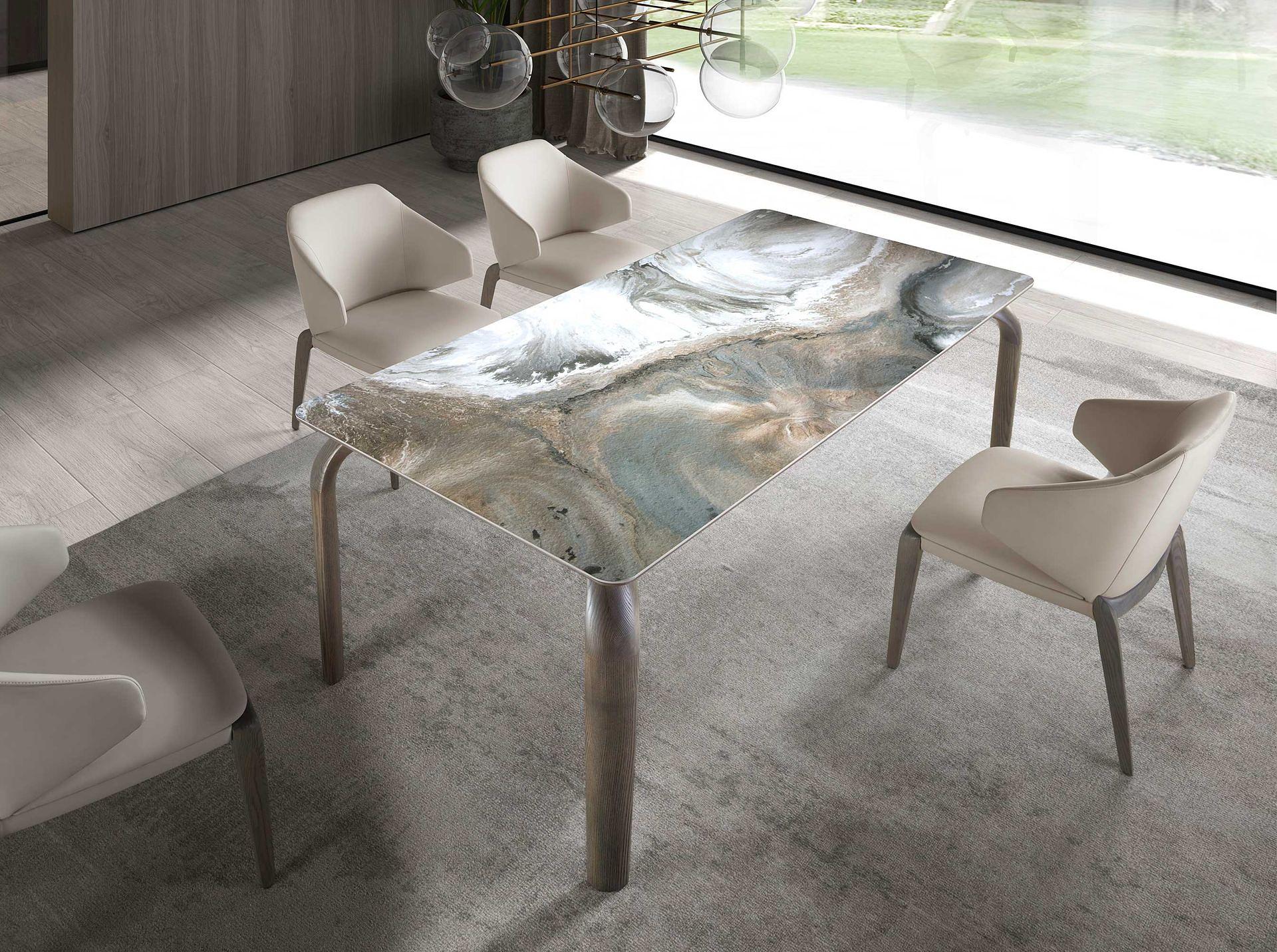 Cream leatherette chair 3