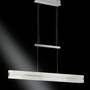 LED Pendelleuchte 2-flammig Kunststoff Aluminium 2
