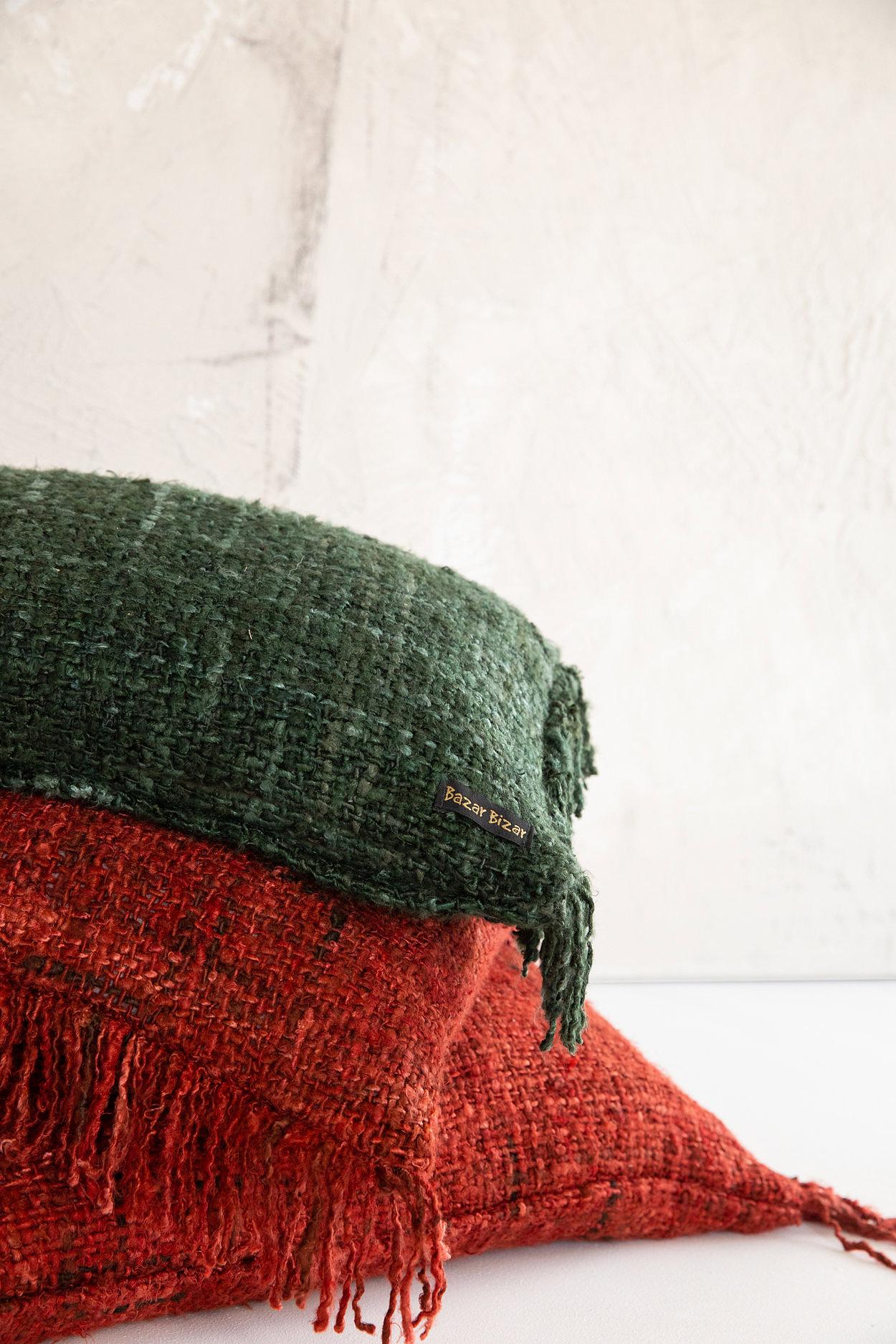 Kissenbezug Baumwolle Rot 3