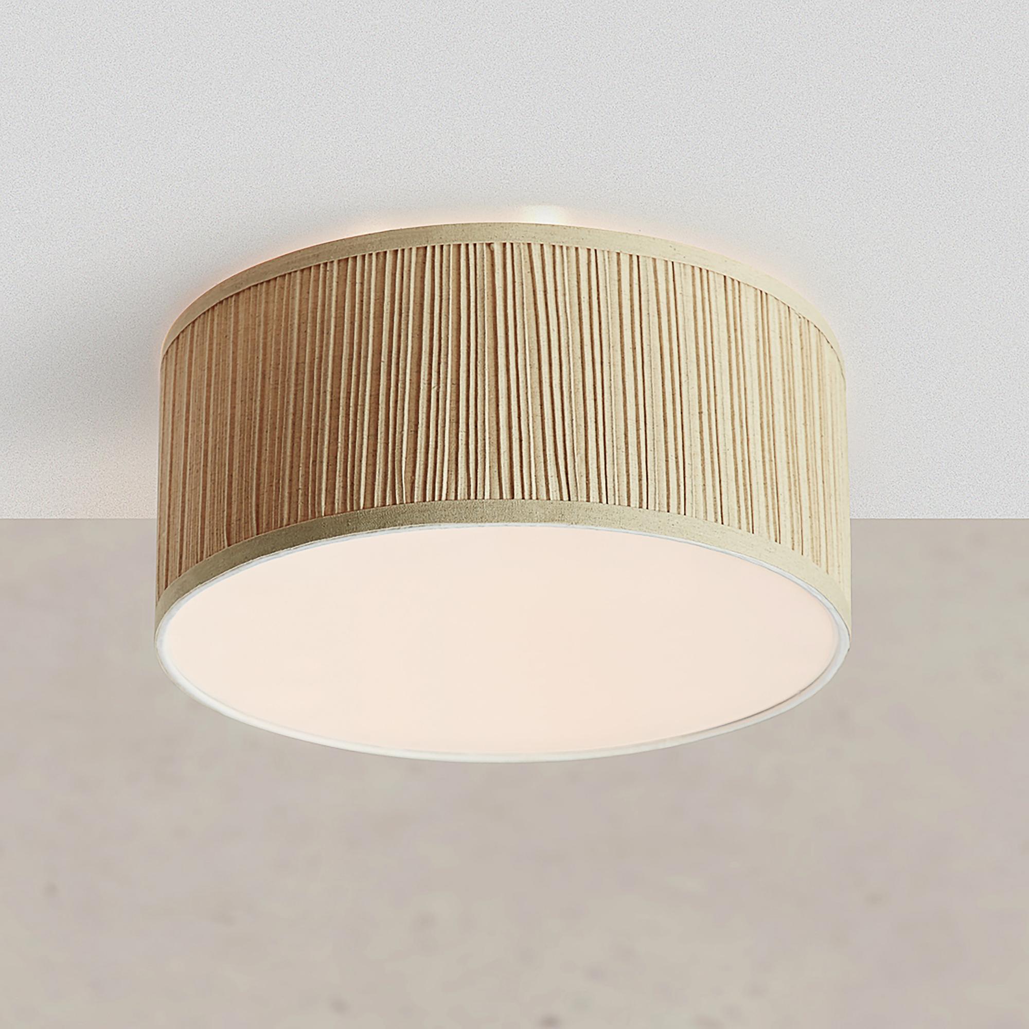 Lux Ceiling Lamp Linen Beige 0