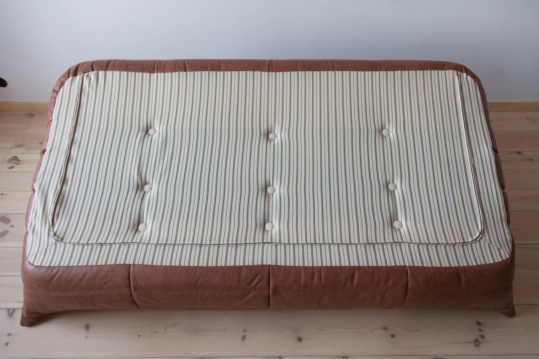 Togo Lounge Set 3 pezzi pelle pull-up marrone Kentucky 2