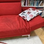 Sofa Erpo Textil Rot 3