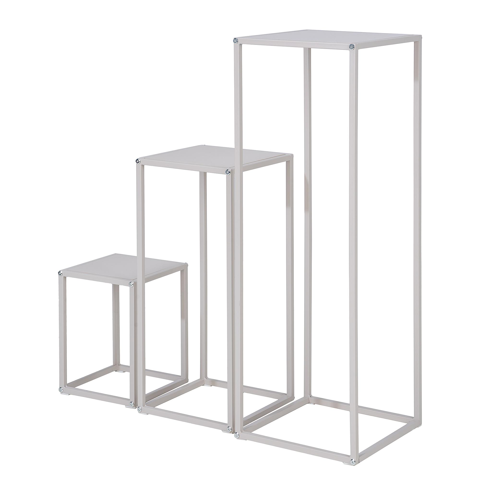 Side table Romney set of 3 cashmere 0