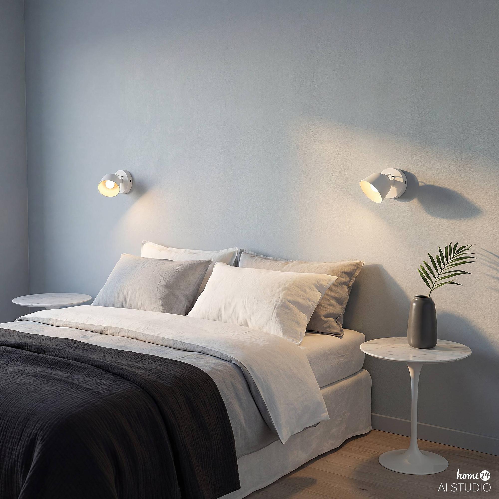 SMI Akku-Wandleuchte Weiß 4