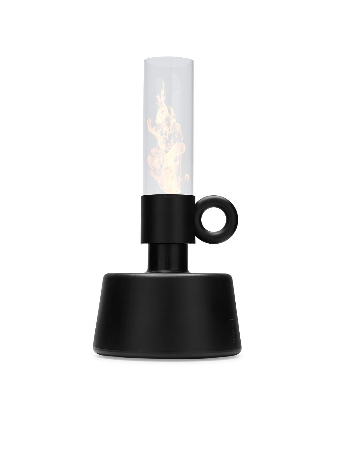 Flamtastique Outdoor Öllampe Schwarz 0