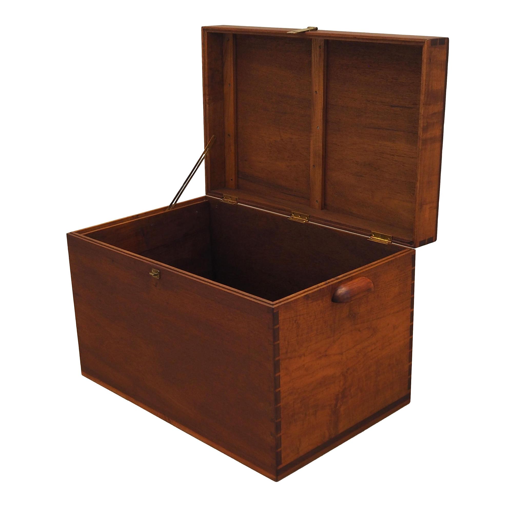 Chest Teak wood 1960s 0