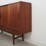 Vintage Highboard Teakholz Braun 1960er Jahre 6
