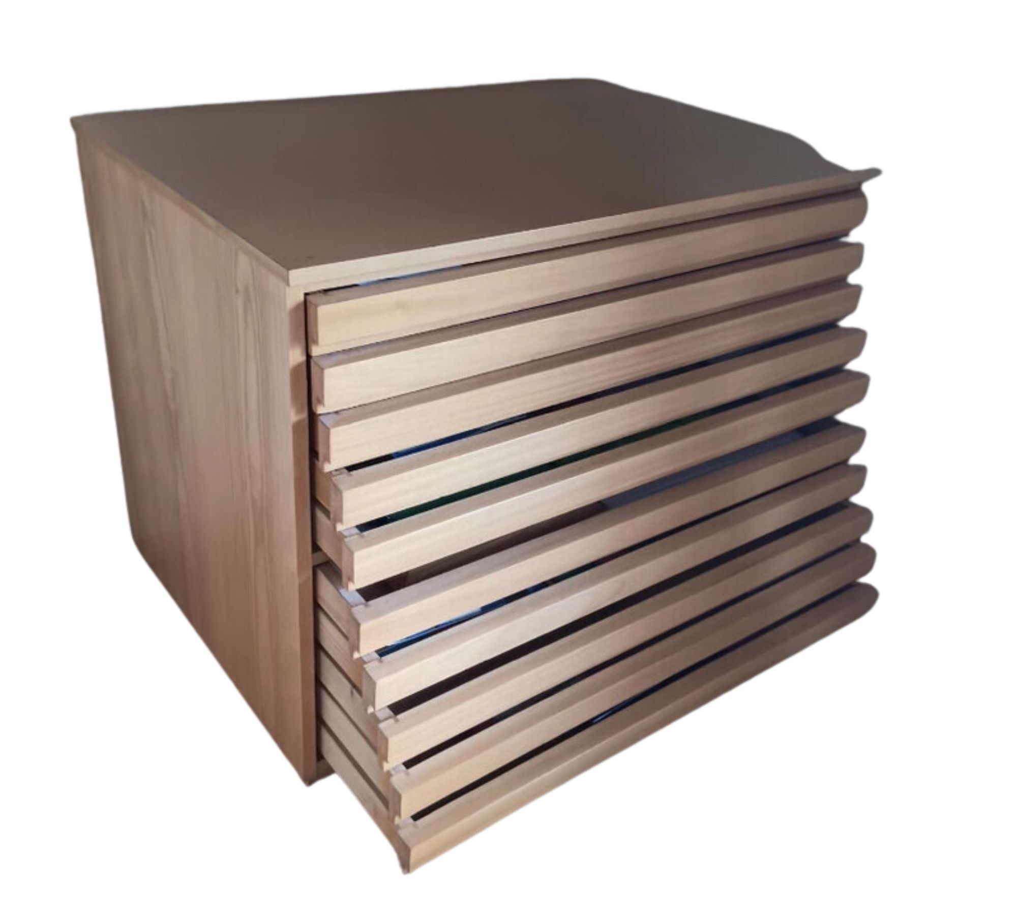 Planschrank Holz Braun 0