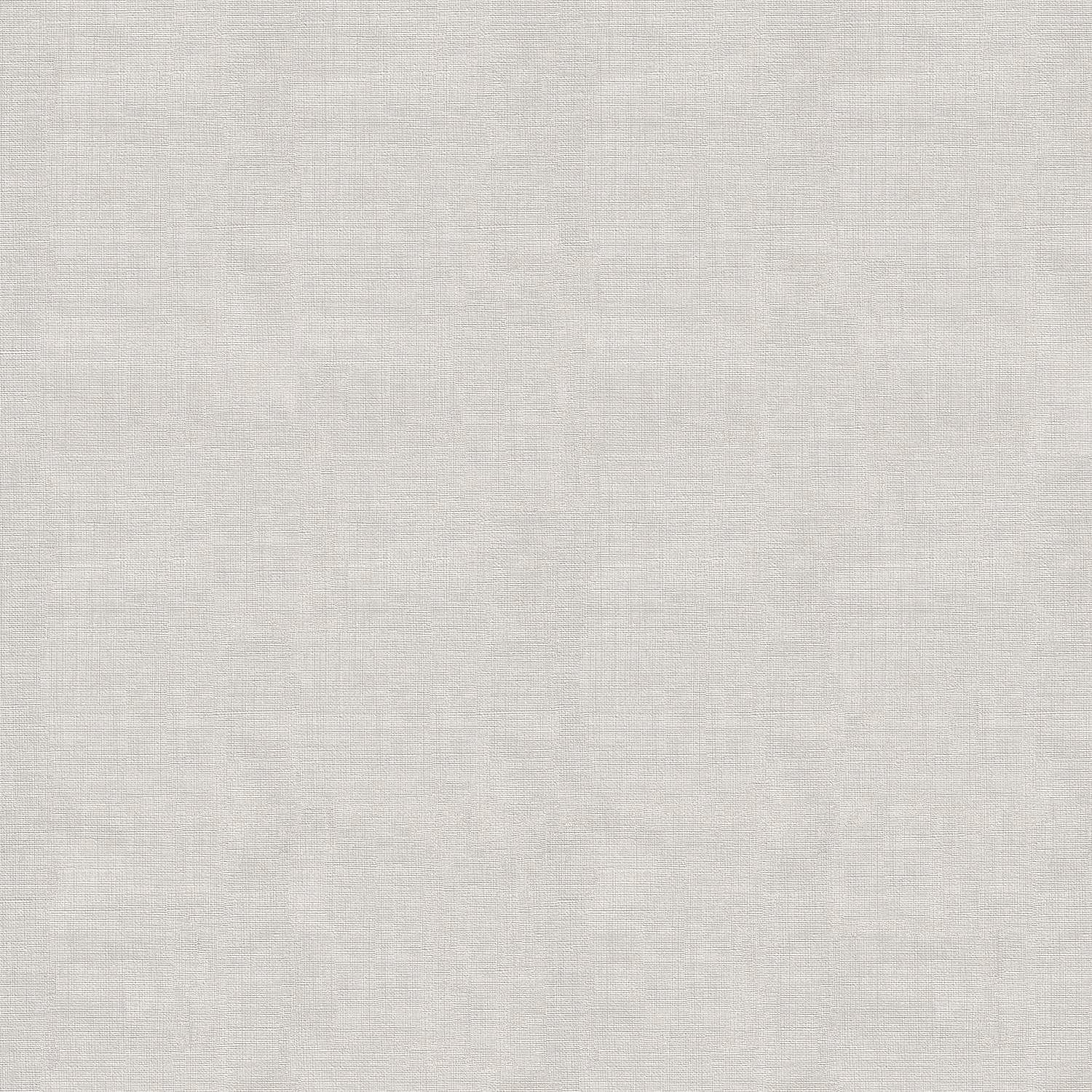 Vliestapete Leinen Vlies Porzellanweiß 0