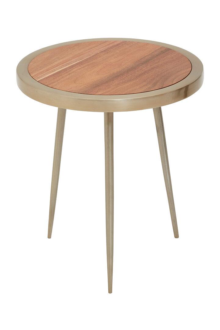 Almora Small Side Table Acacia Wood 1