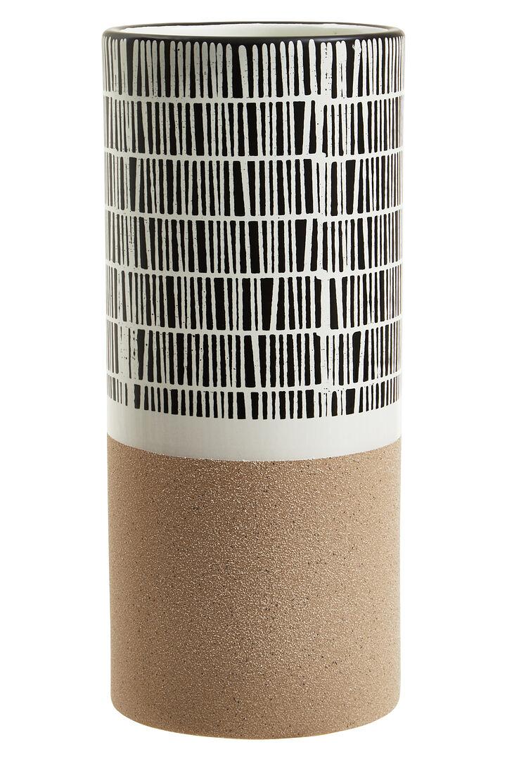 Jada Kleine Gestreifte Vase 0