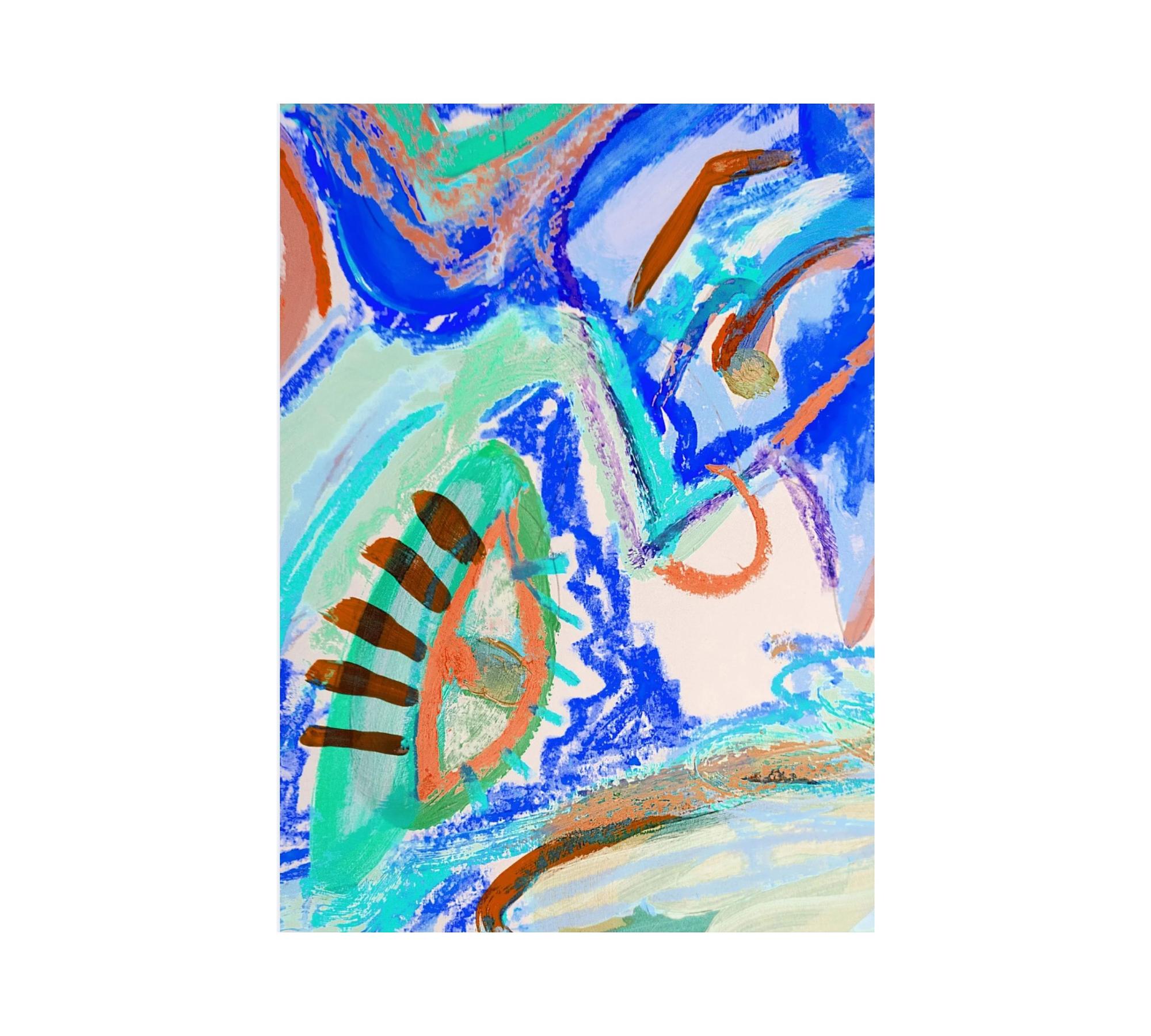 A Real Woman Art Print Multicolored 1