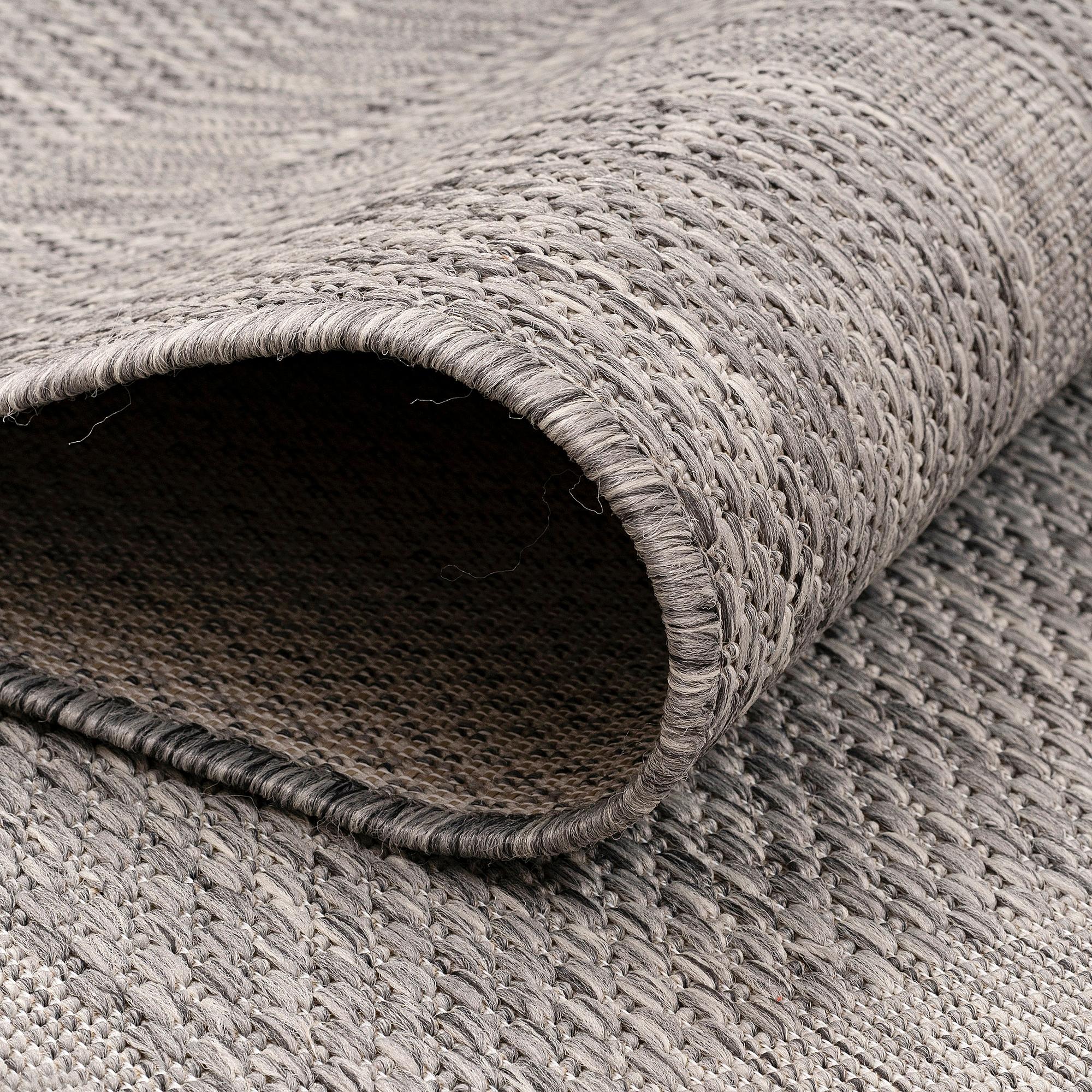 Outdoor rug Relax Polypropylene Grey 60 x 100 cm 4