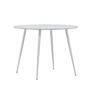 Plaza Dining table Grey ⌀100cm 2