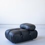 Vintage Mario Bellini Modulares Camaleonda Sofa Schwarz 4